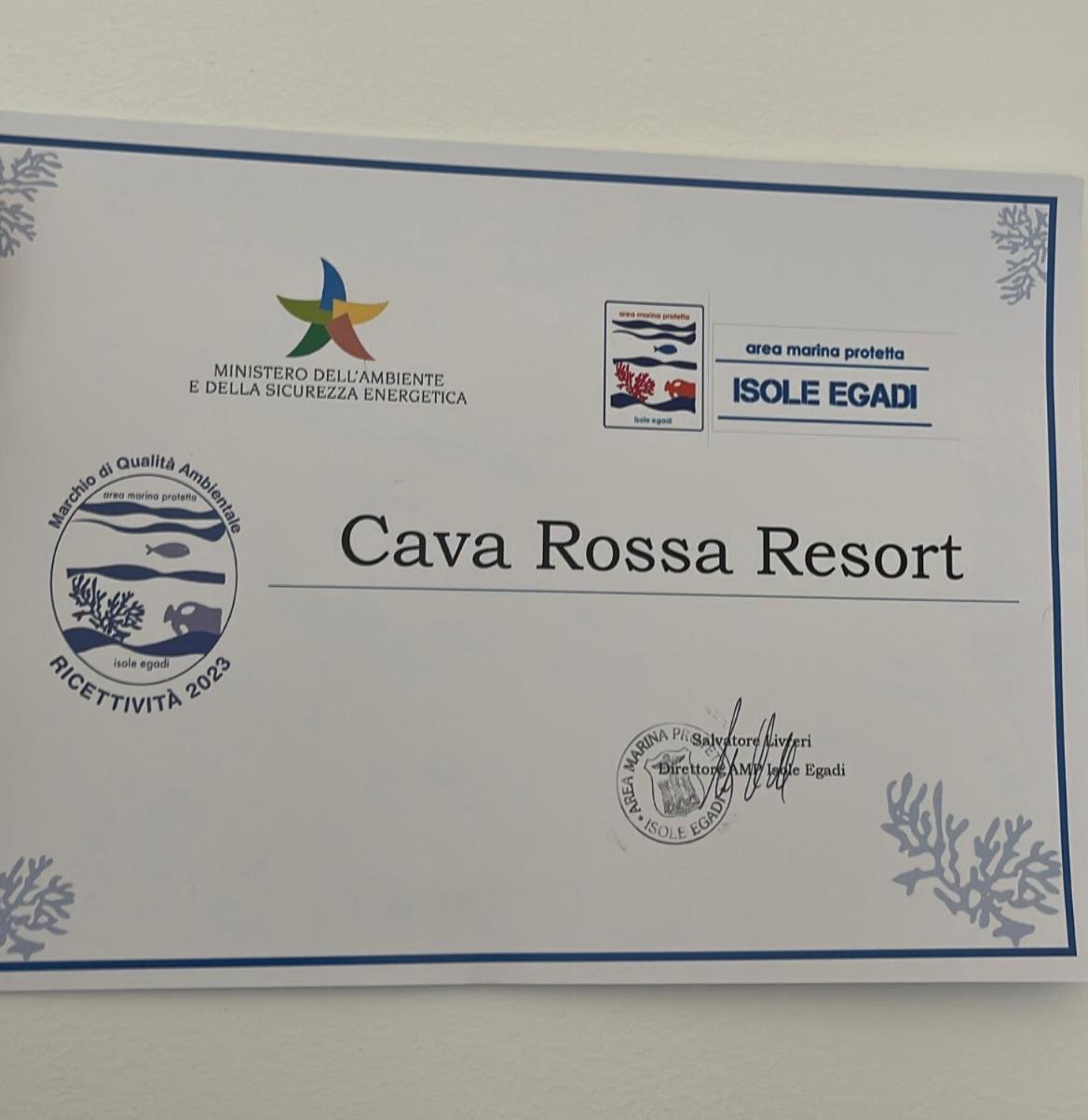 Apartamento Cava Rossa Favignana Exterior foto